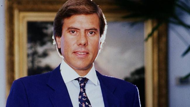 Notorious conman Christopher Skase in April 1986