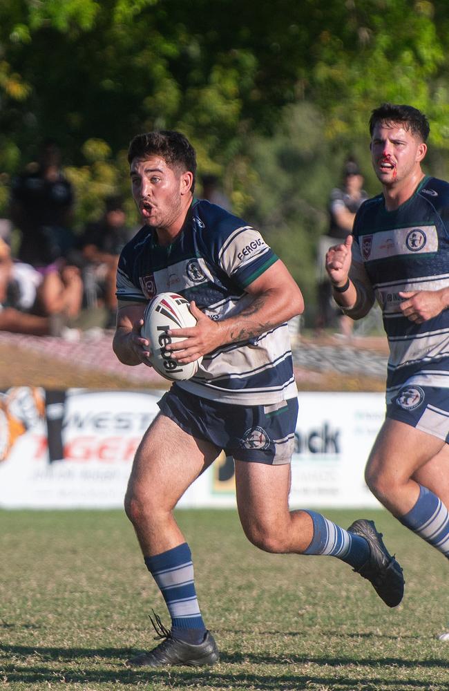 Jack Hoffmann Brothers Mackay vs Mackay Magpies Preliminary final at the Mackay District Rugby League. Sunday 1 September 2024 Picture: Michaela Harlow