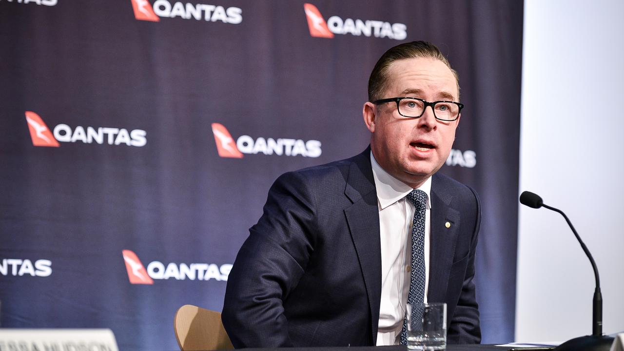 Alan Joyce said cheap fares will remain. Picture: NCA NewsWire/Flavio Brancaleone