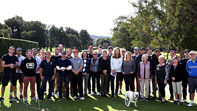 Golfers at Warringah Golf Club in North Manly. Picture: Adam Yip / Manly Daily