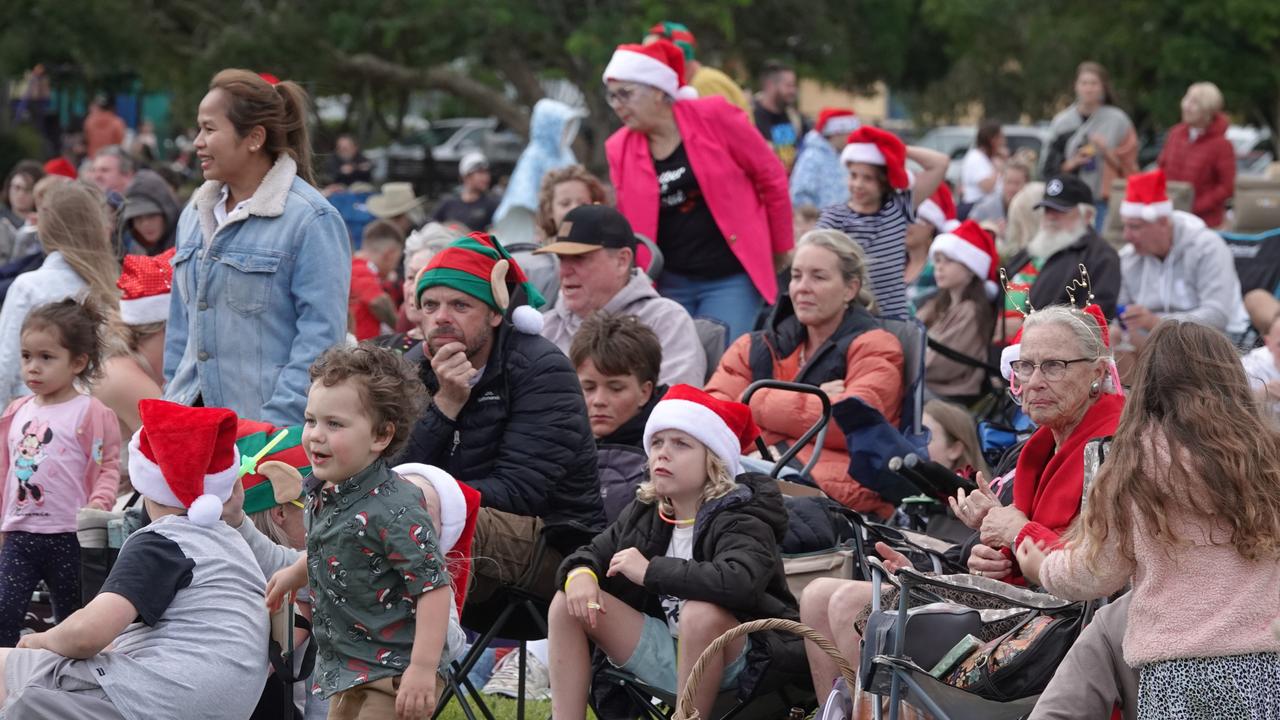 A massive crowd was on hand for the Coffs Coast Carols at Brelsford Park, Coffs Harbour on December 17, 2022. Picture: Chris Knight