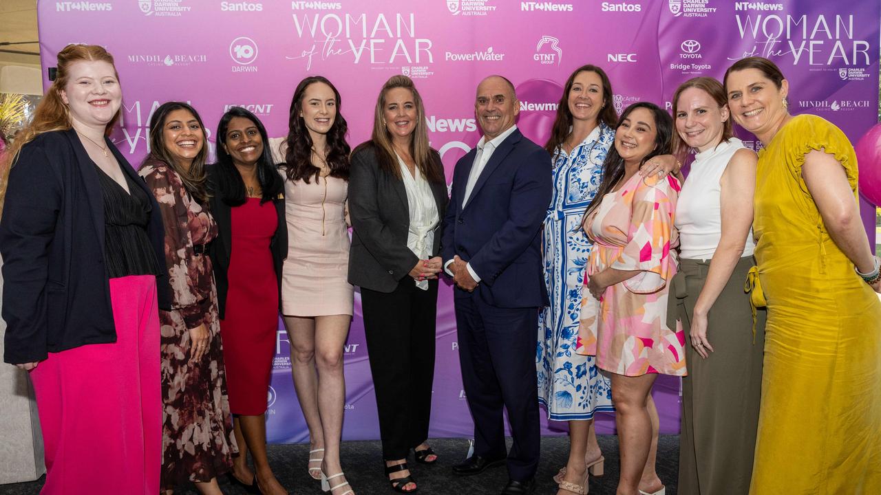 Mindil Beach Casino Team at the 2025 NT NEWS Woman of the Year. Picture: Pema Tamang Pakhrin