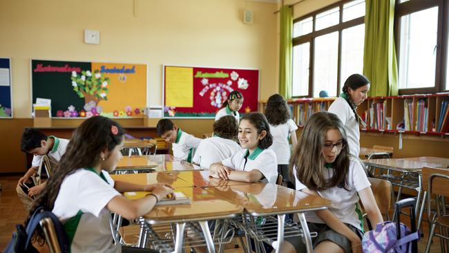 A big influence: Kids spend a lot of time at school with their teachers and Gary Jubelin says this can have a positive impact on preventing kids falling into crime. Picture iStock