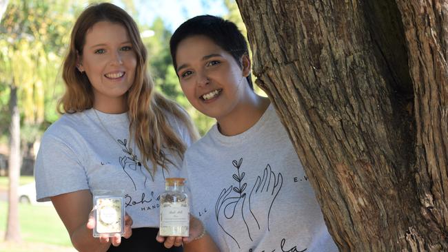 Emma Williams and Teesha Longford launched Ooh La La, an online shop, in February after they realised their creations were drawing attention from a range of admirers.Â Photo: Ebony Graveur