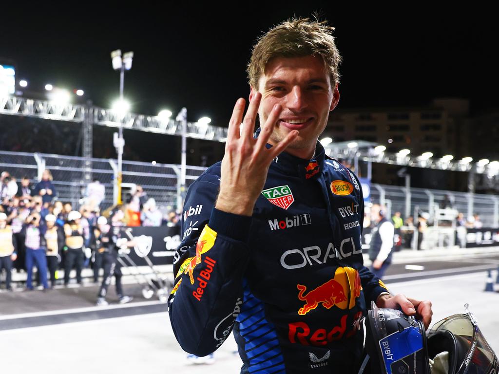 Max Verstappen is a four-time world champion in Formula 1. Picture: Getty Images