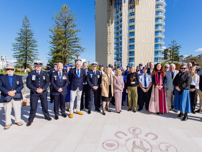 Official opening of the new Captain Cook Memorial and Point Danger Lighthouse on Tuesday, July 16, 2024. Picture: Supplied.