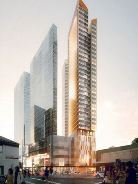 Under a planning proposal it could be an apartment block instead of a hotel tower.