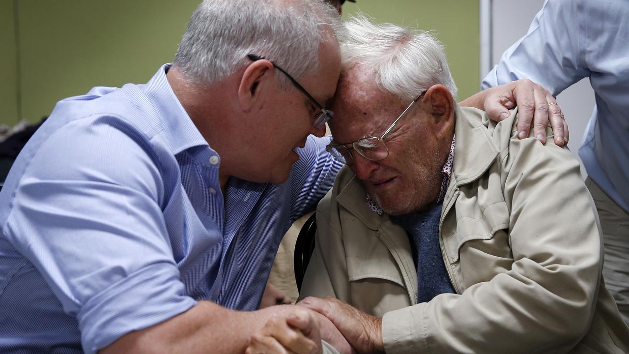 Mr Whalan lost his Koorainghat home to the fires. Picture: Darren Pateman/AAP