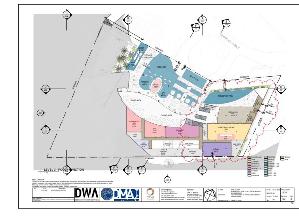 Plans submitted to Whitsunday Regional Council for a five-star resort development at Shingley Drive, Cannonvale.