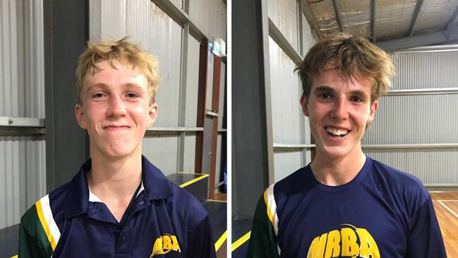 Alex Gray and Willem Hanegraaf are big bodied guards from the Macedon Ranges. Photo: Supplied.