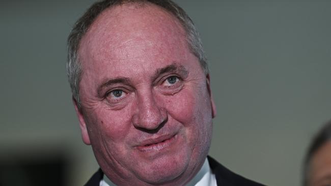 Barnaby Joyce is optimistic about his diagnosis. Picture: Martin Ollman