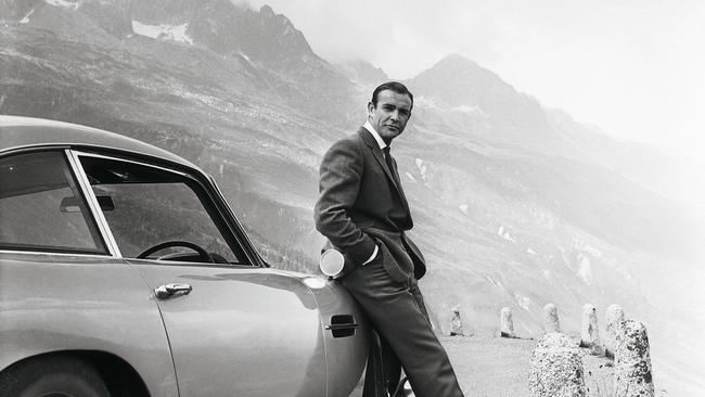 Sean Connery as James Bond.