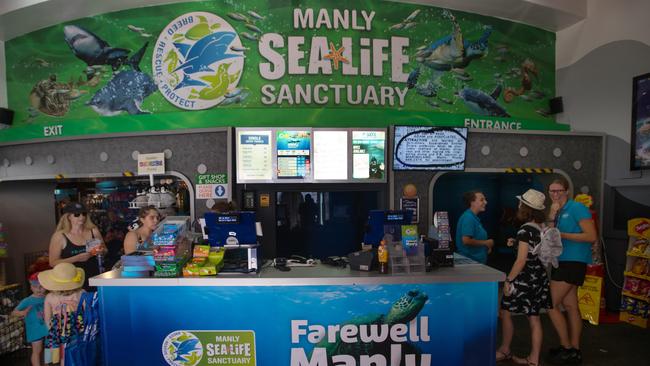 A picture taken just moments before the Sea Life Sanctuary shut its doors for the last time on January 28, 2018. Picture: AAP/Julian Andrews