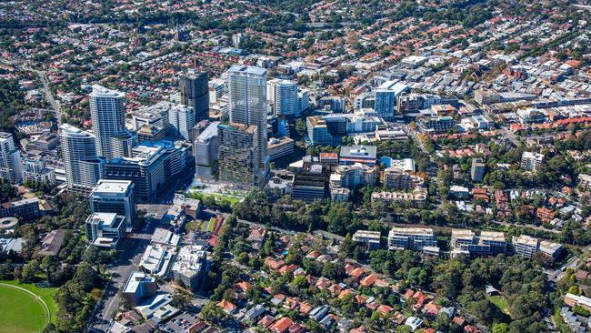 The cycleway would connect St Leonards to Chatswood.