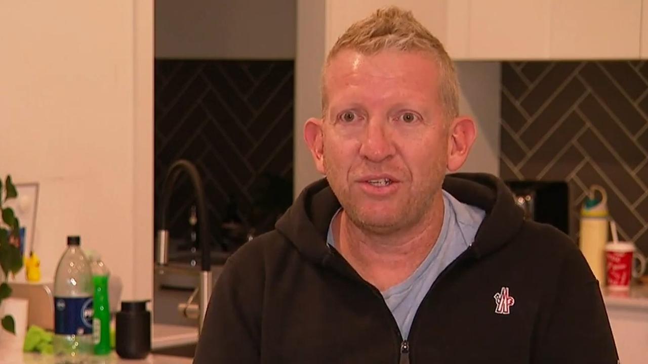Airbnb host, John Dawe speaking to 9 News Adelaide after he was allegedly robbed by guests. Picture: 9 News Adelaide.