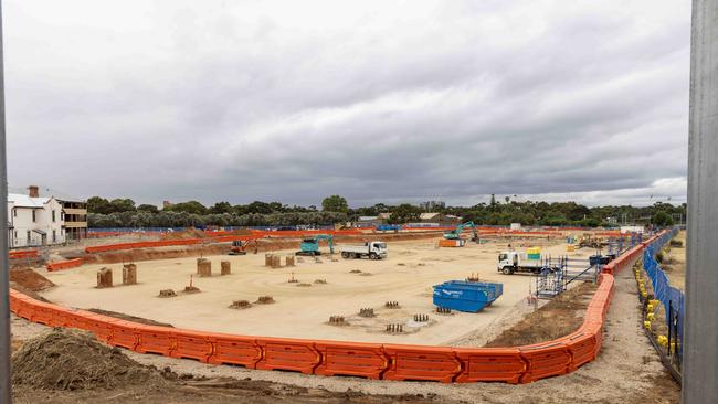 How part of the planned $3.2bn new Women's and Children's site looks. Picture: Kelly Barnes