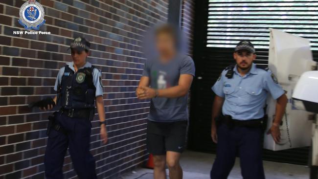 Daniels at Manly Police Station.