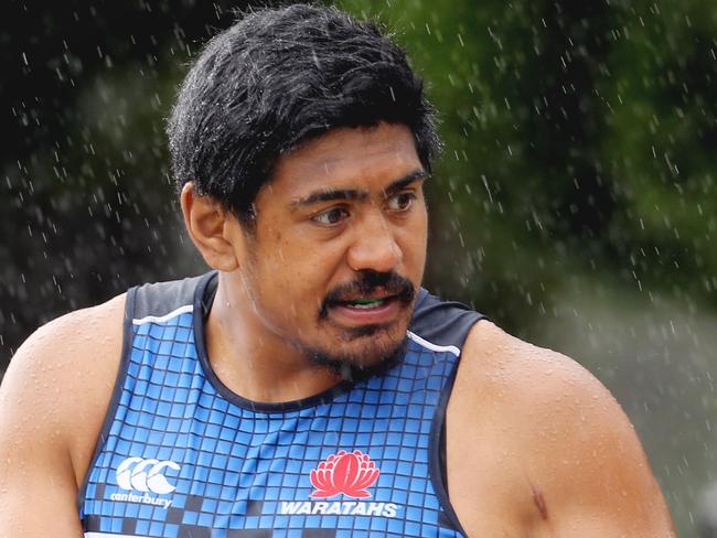 Will Skelton during Waratahs training at Moore Park. pic Mark Evans