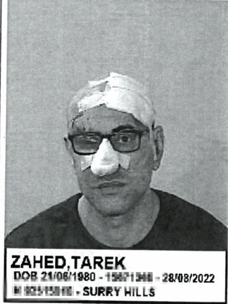 Comanchero Bikie Tarek Zahed Injuries Revealed In Mugshot | Daily Telegraph