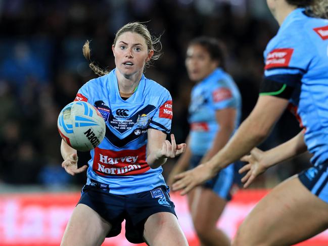 Blues skipper Maddie Studdon gave up her job to play Origin. Picture: Adam Head