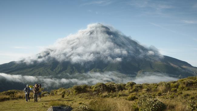 Mount Taranaki as seen in Rachel House's debut film, The Mountain.