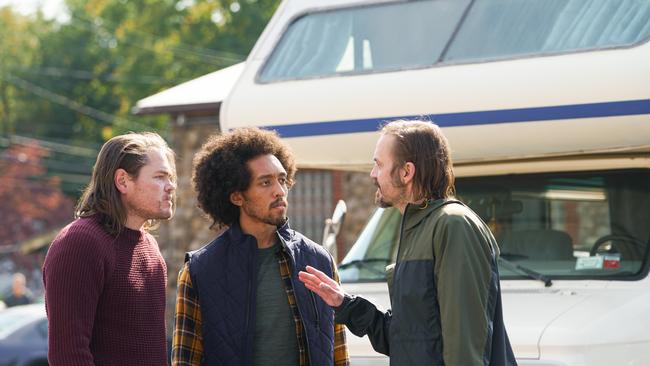 Pete Baylor was introduced in Season 2 as a member of a criminal trio who kidnaps Cal Stone. Picture: Getty Images