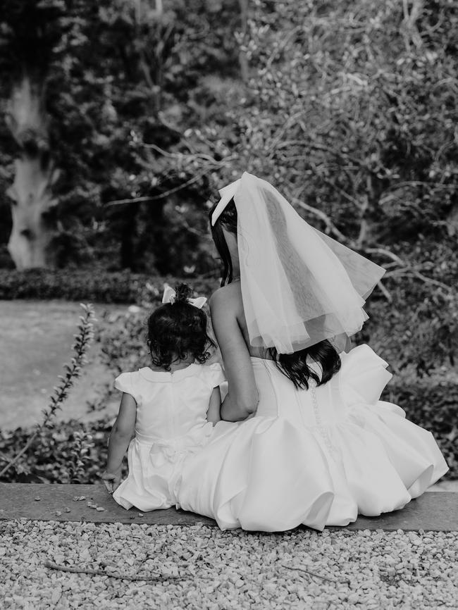 Poppy with her daughter Blossom. Picture: Christina Toulantas