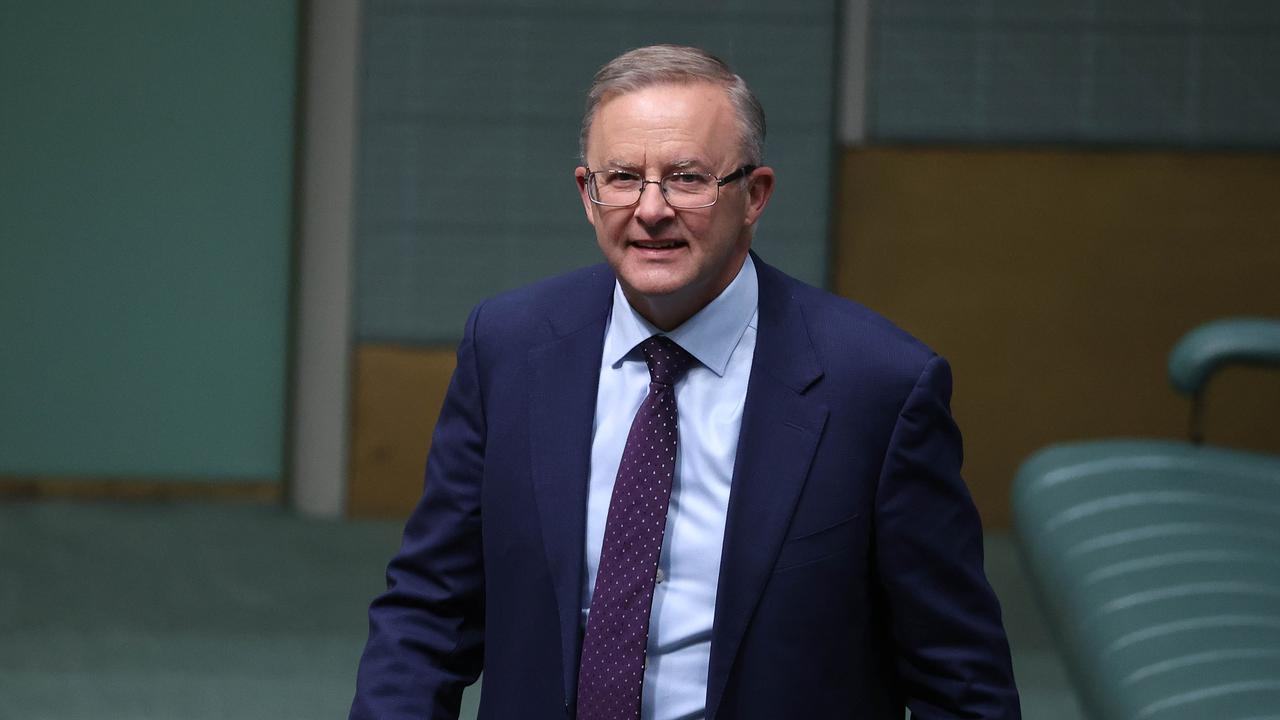 Opposition Leader Anthony Albanese has accused Scott Morrison of telling ‘a lie’ to Parliament. Picture: NCA NewsWire / Gary Ramage