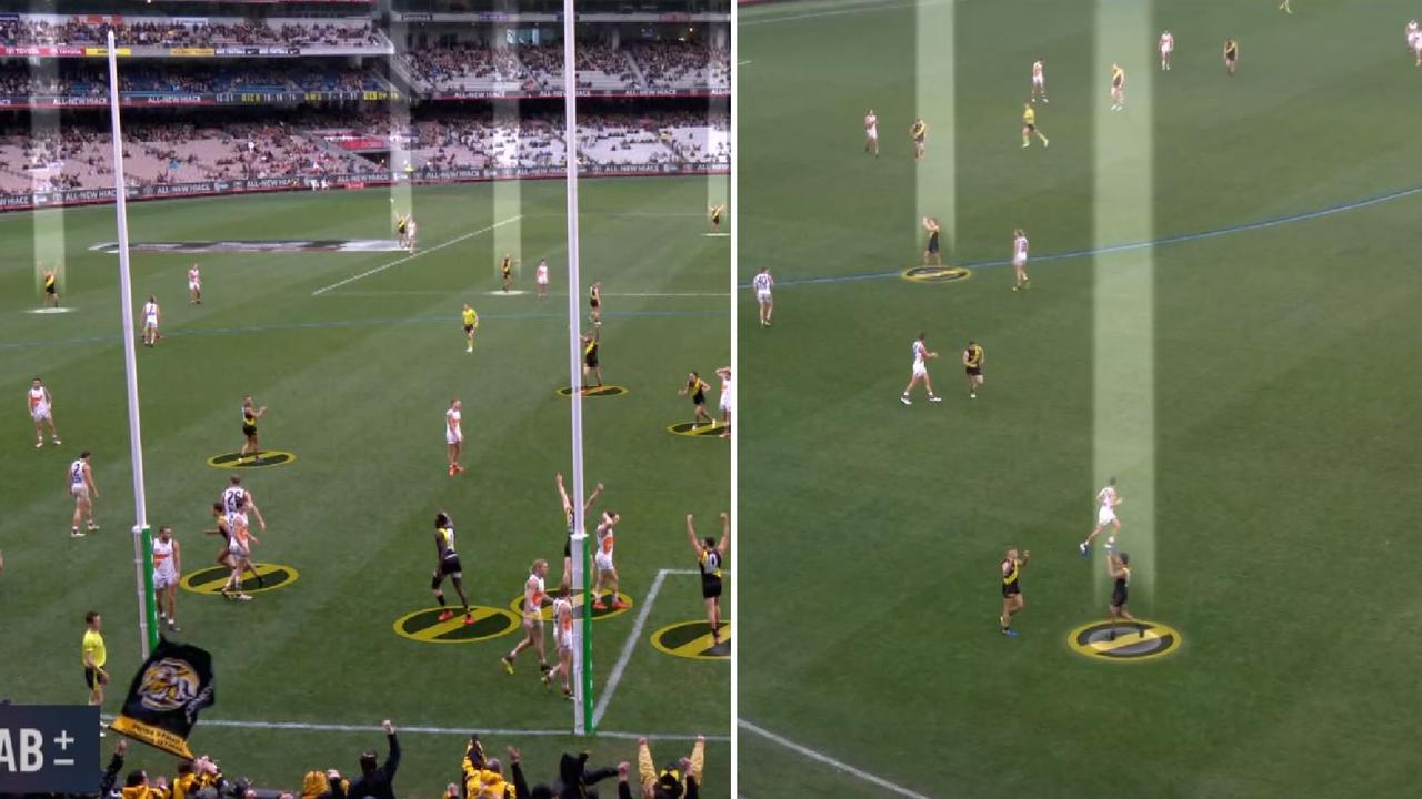 Two moments from Richmond's win over GWS that caught the eye of St Kilda great Nick Riewoldt.