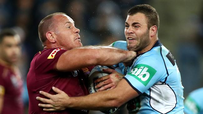 Matt Scott says he has unfinished business in the Origin arena. Pic: Gregg Porteous