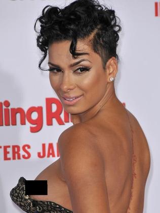 Basketball Wives star, Laura Govan's boobs pop out in epic wardrobe  malfunction (photos)