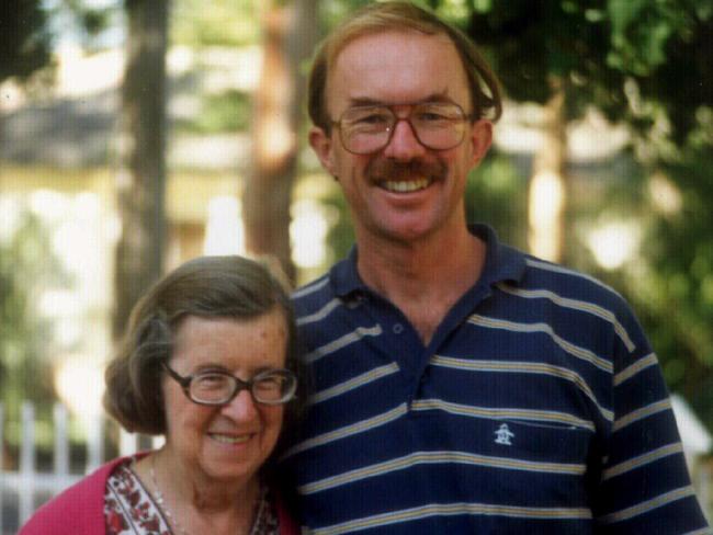 Eileen Cantlay (pictured with her son John) was murdered Asquith home on Sydney’s north shore.