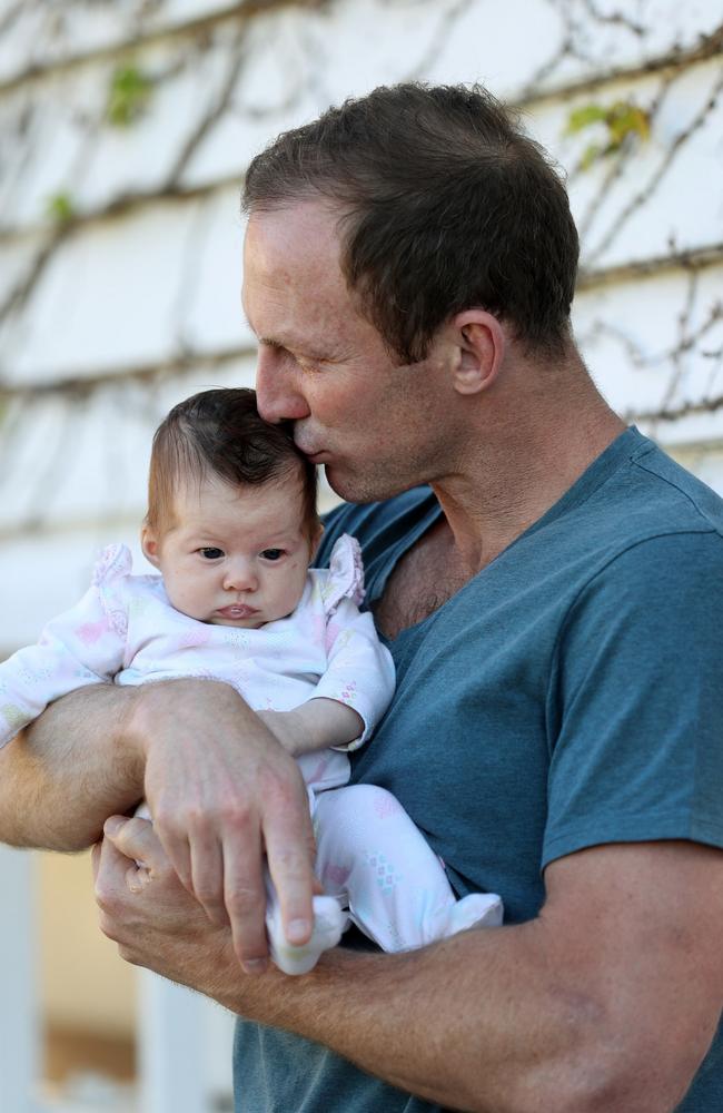 Darren Lockyer and wife welcome baby daughter Cleo | The Courier Mail