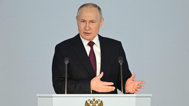 Russian President Vladimir Putin. Picture: AFP