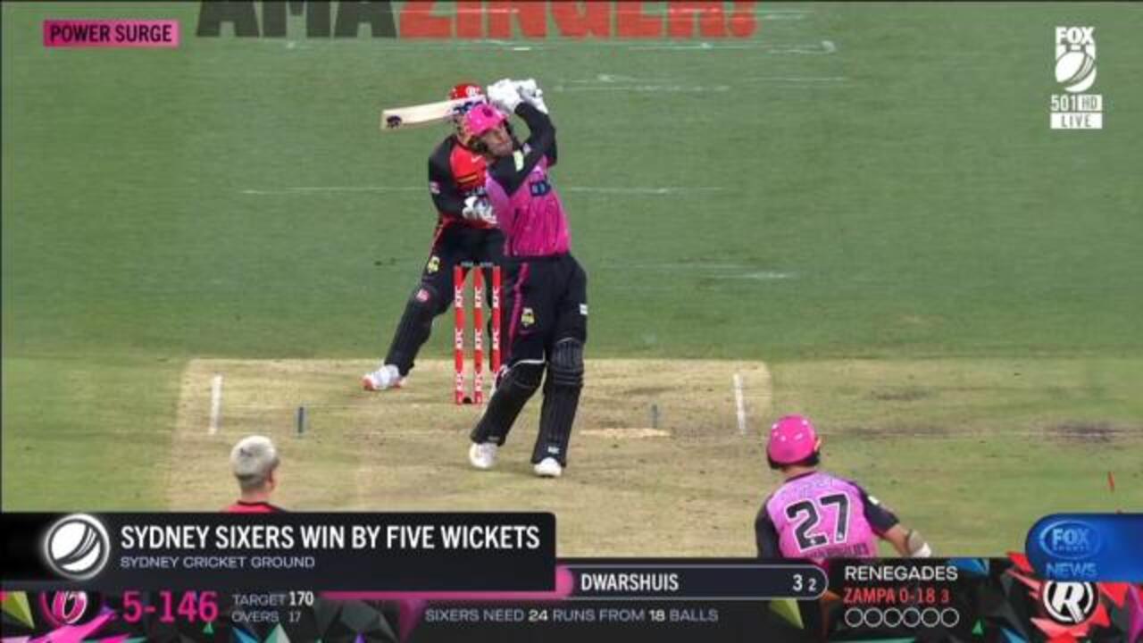 Henriques stars as Sixers power home