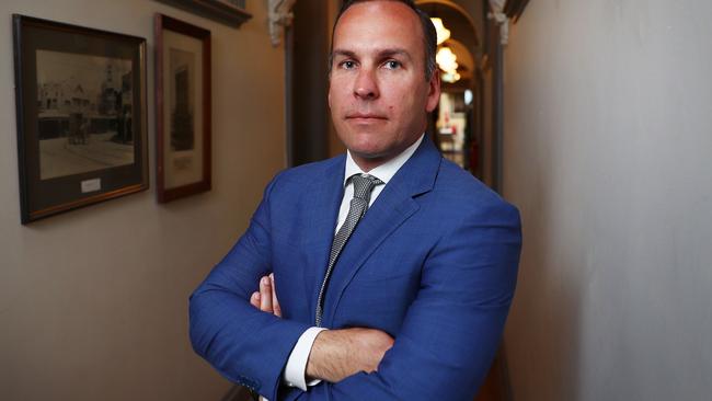 Washington H Soul Patts CEO Todd Barlow in Sydney. Picture: John Feder/The Australian.