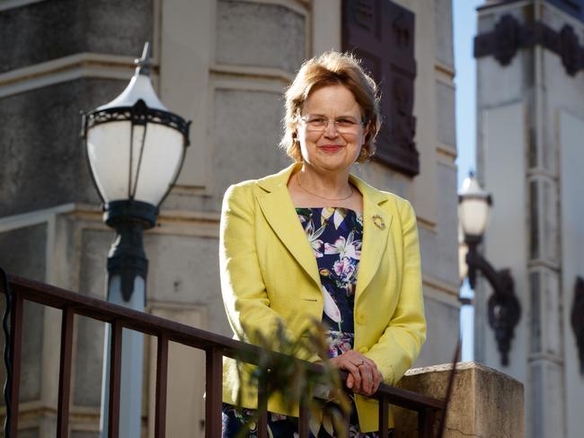 16/2/18 SA WEEKEND Frances Adamson,  Secretary of the Department of Foreign Affairs and Trade, pictured at the River Torrens, Adelaide. Picture MATT TURNER ***FOR FUTURE SA WEEKEND ONLY. CHECK WITH PICTURE DESK RE USE***