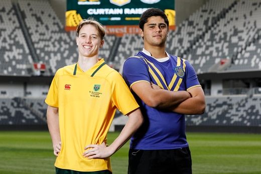 Waverley College and St Augustine's will play in the curtain-raiser to the Wallabies.