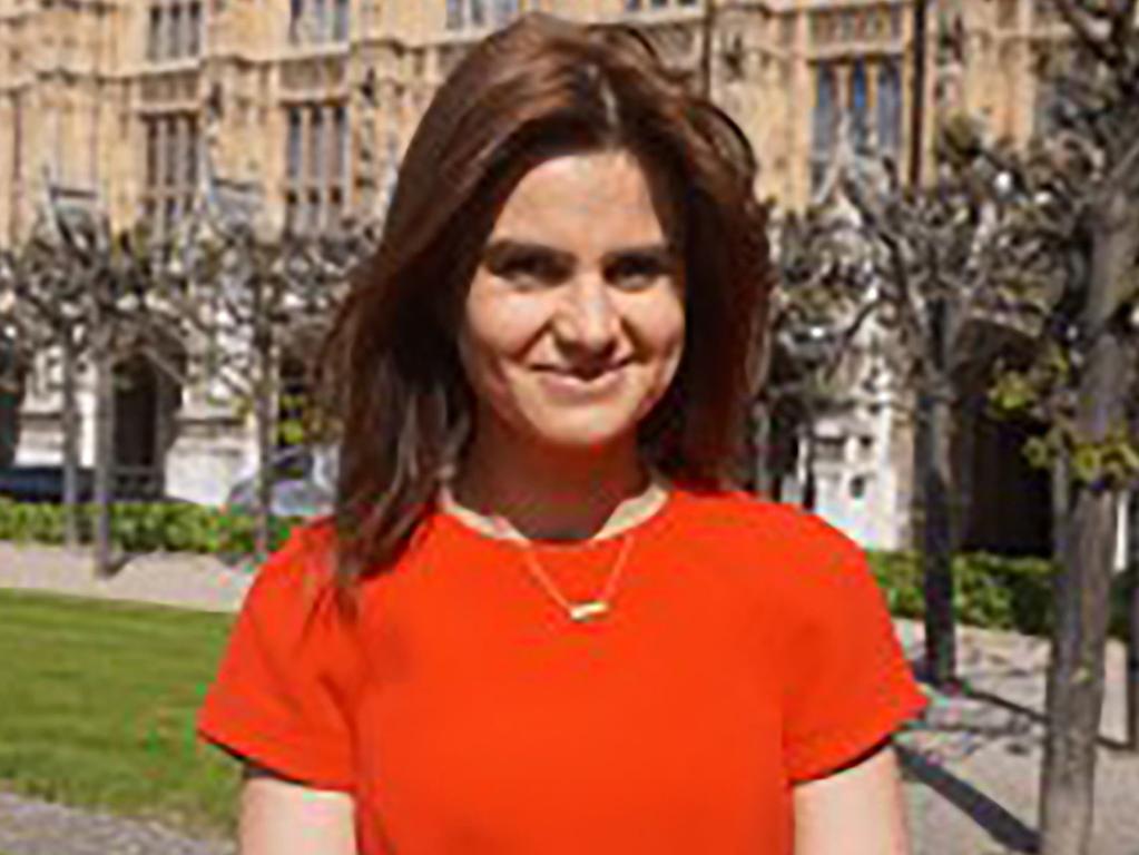 Jo Cox was killed by a right-wing fanatic. Picture AP