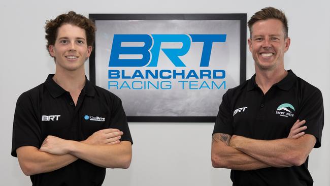 James Courtney and rookie sensation Aaron Love will race for Blanchard Racing Team this year. Picture: Supplied.