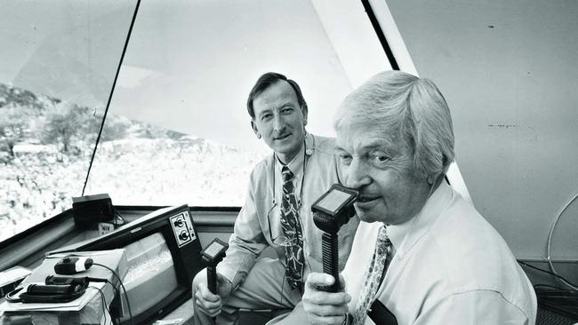 Bill Lawry reserved special praise for Richie Benaud.