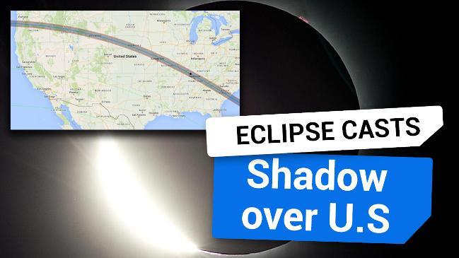 Solar eclipse casts a shadow over the US