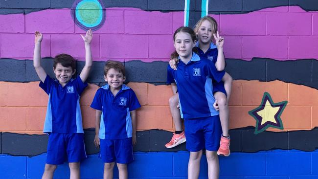 Stuart Park Primary School has reached 94 per cent attendance this year. Picture: Bryan Hoadley