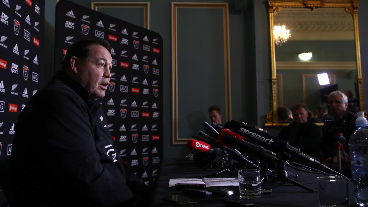 All Black coach Steve Hansen has once again labelled the Wallabies favourites.