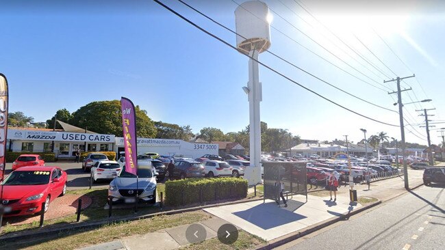 Mount Gravatt Mazda's second-hand car yard at 1329 Logan Rd, Mount Gravatt. Picture: Google Maps