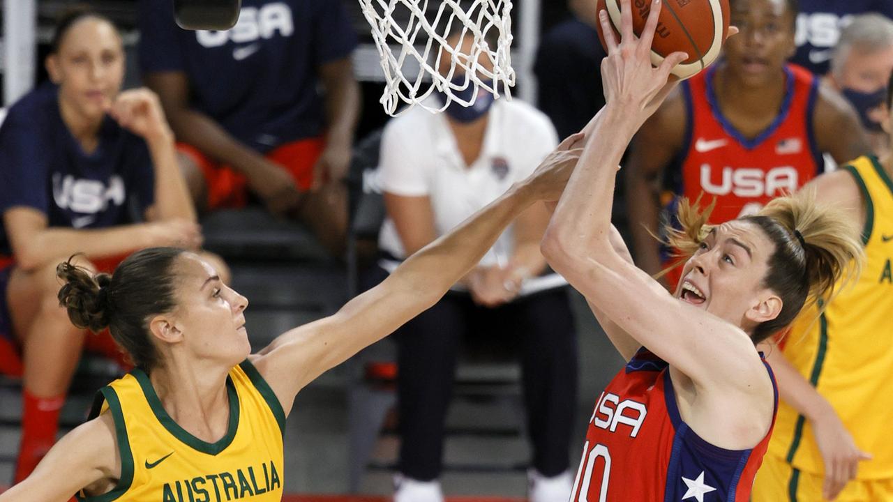 The Opals won 70-67. Picture: Ethan Miller/Getty Images/AFP