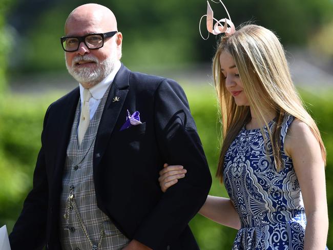 Goldsmith pictured at Pippa Middleton’s wedding in 2017. Picture: AFP/Justin TALLIS