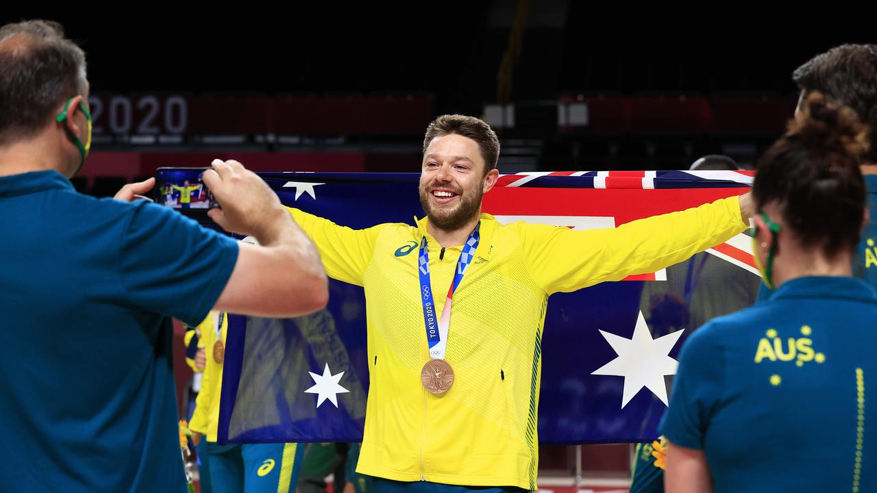 Dellavedova was also a bronze medal winner in Tokyo. Picture: Adam Head