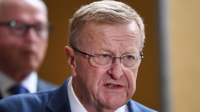 AOC President John Coates lashes out at sporting bodies. Picture: Dan Peled