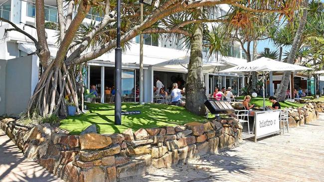 Bistro C restaurant, Noosa Heads.The restaurant over looks Noosa's Main Beach.